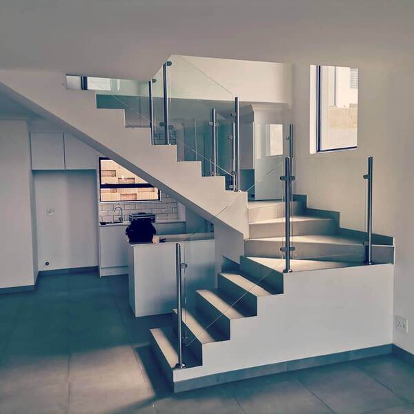 Semi Frameless Glass